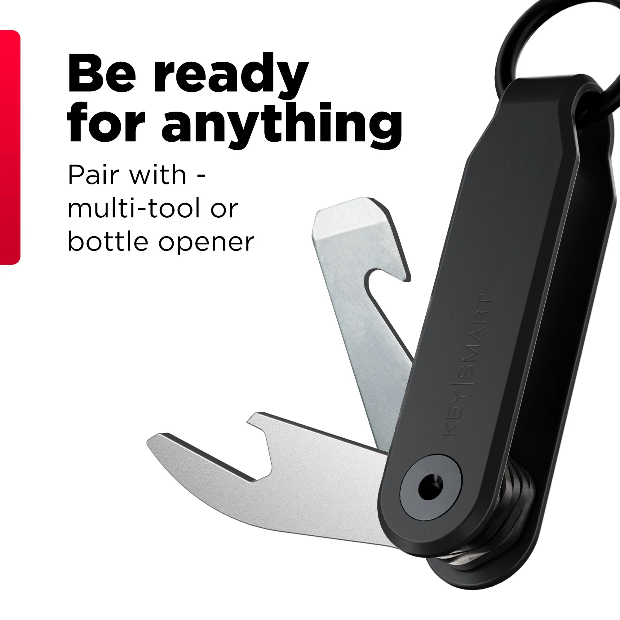 Keysmart® Loop | Key Holder With Locking Screws | Organize Up To 5 Keys - Image 2
