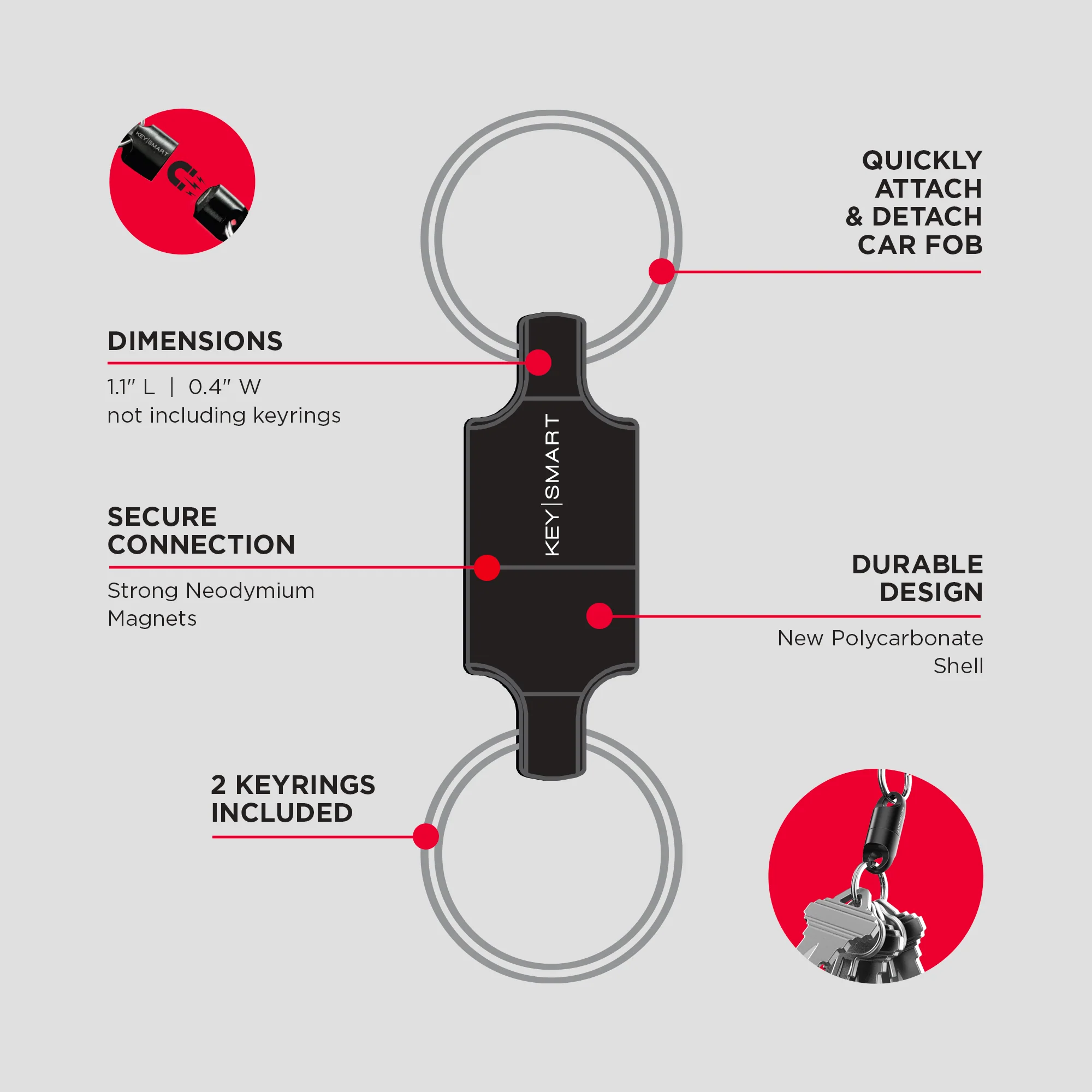 MagConnect® | Quickly Attach Detach Items | Strong Magnet | Convenient - Image 2