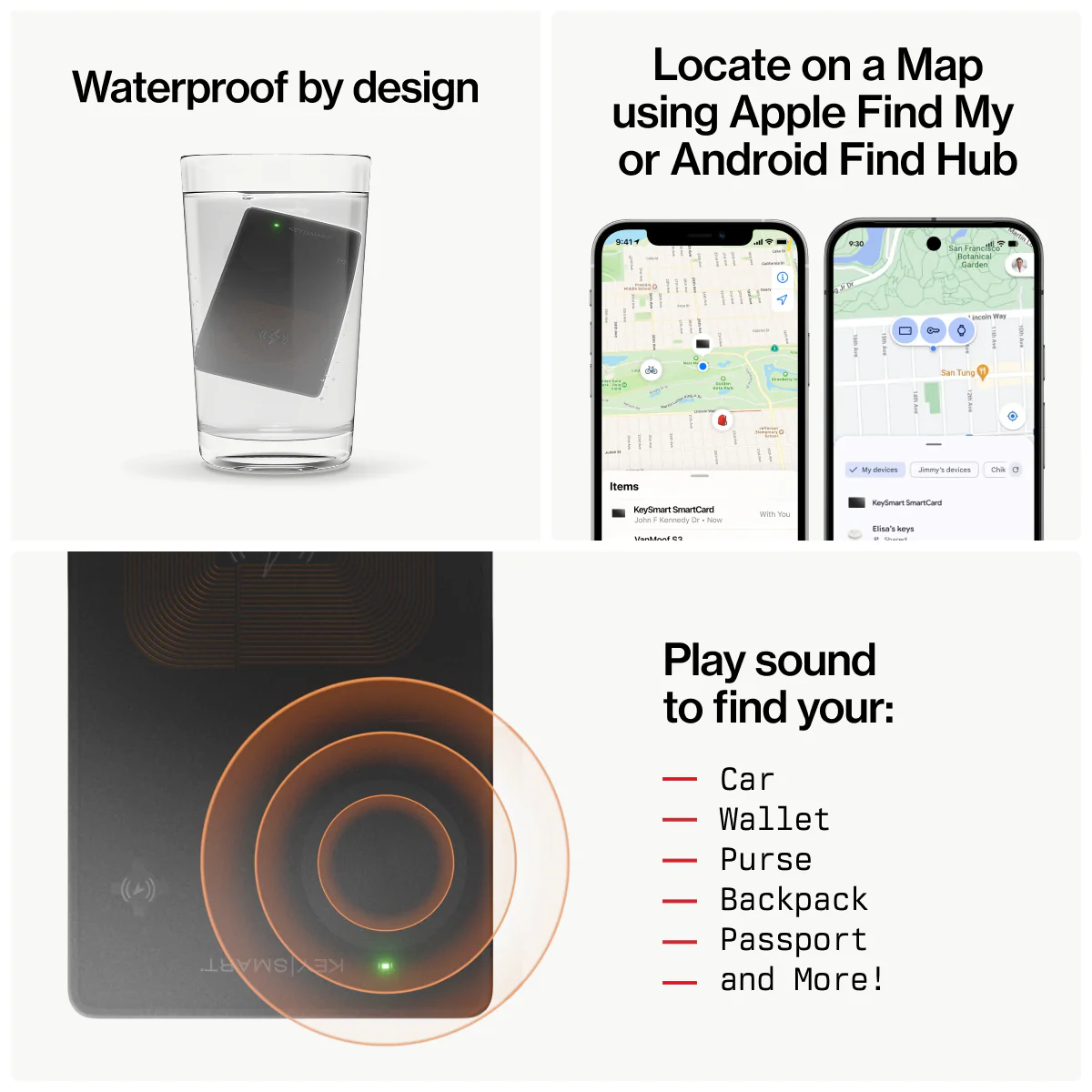 SmartCard Pro | Works With Apple Find My & Android Find Hub | Wireless Charging - Image 4